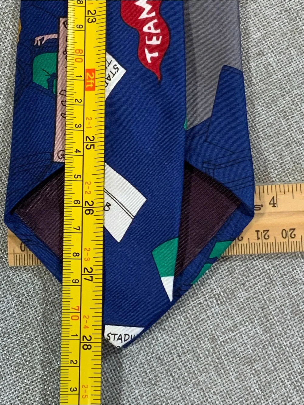 Richard L. Torrey Bench Warmers Football Novelty Silk Tie